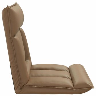 Vloerstoel Cappuccino 55 x 61 x 70 cm Nep Leer 5