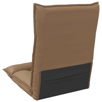 Vloerstoel Cappuccino 55 x 61 x 70 cm Nep Leer 6
