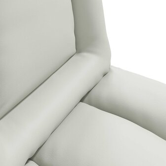 Vloerstoel Wit 55 x 61 x 70 cm Nep Leer 7