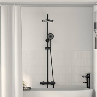 Thermostatisch Douchesysteem Set Messing en Roestvrij staal 1