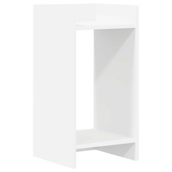 Plantenstandaard Wit 30 x 30 x 60 cm Geconstrueerd hout 2