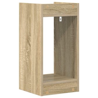 Plantenstandaard met plank Sonoma Eiken 30 x 30 x 60 cm 6