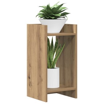 Plantenstandaard Artisan Eik 30 x 30 x 60 cm Geconstrueerd hout 3