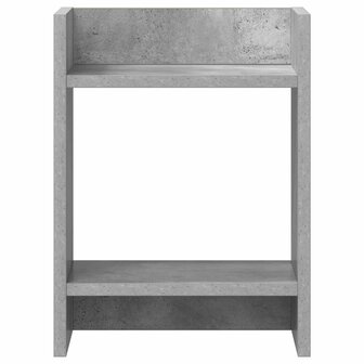 Plantenstandaard Beton Grijs 30 x 30 x 40 cm Geconstrueerd hout 4