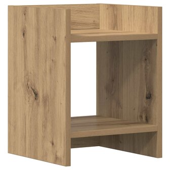 Plantenstandaard Artisan Eik 30 x 30 x 40 cm Geconstrueerd hout 2