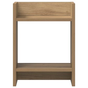 Plantenstandaard Artisan Eik 30 x 30 x 40 cm Geconstrueerd hout 4
