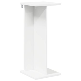 Plantenstandaard Wit 25 x 25,5 x 60,5 cm Geconstrueerd hout 2