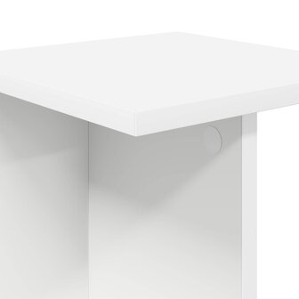 Plantenstandaard Wit 25 x 25,5 x 40,5 cm Geconstrueerd hout 7