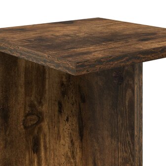 Plantenstandaard 2 pcs Gerookte Eik 25 x 25,5 x 40,5 cm 8