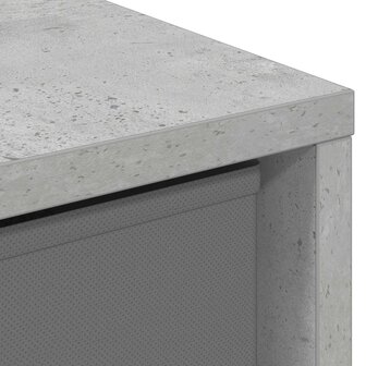 Dressoir met lade Beton Grijs 25,5 x 22 x 69,5 cm 7