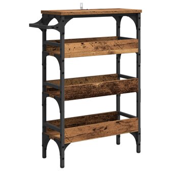 Keukentrolley Oud Hout 53 x 20 x 76 cm Bewerkt hout 5