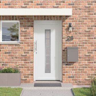 Voordeur Wit 98 x 200 cm PVC 1
