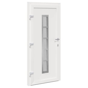 Voordeur Wit 98 x 208 cm PVC 10
