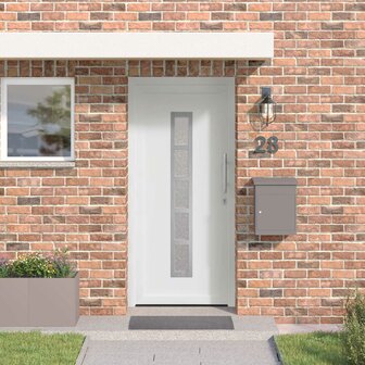 Voordeur Wit 98 x 208 cm PVC 1