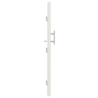 Voordeur Wit 108 x 208 cm PVC 9