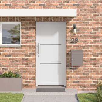 Voordeur Wit 98 x 208 cm PVC 1