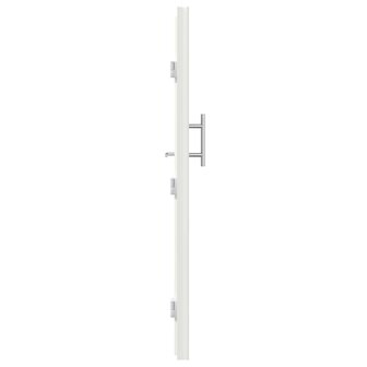 Voordeur Wit 108 x 208 cm PVC 9