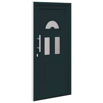 Voordeur Antracietkleurig 98 x 208 cm PVC 5