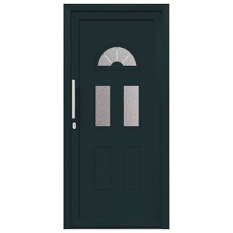 Voordeur Antracietkleurig 98 x 208 cm PVC 7