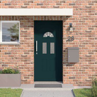 Voordeur Antracietkleurig 110 x 210 cm PVC 1