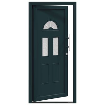 Voordeur Antracietkleurig 98 x 208 cm PVC 6
