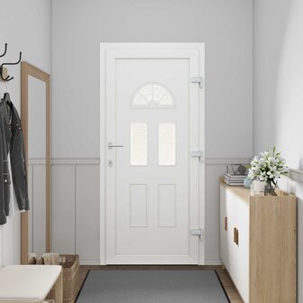 Voordeur Antracietkleurig 110 x 210 cm PVC 3