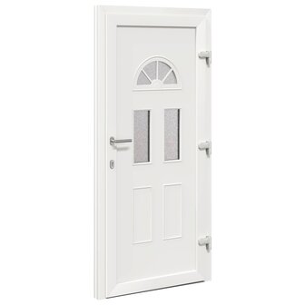 Voordeur Antracietkleurig 110 x 210 cm PVC 10