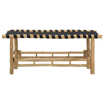 Tuinbank Naturel 110 x 38 x 40 cm Bamboe 3
