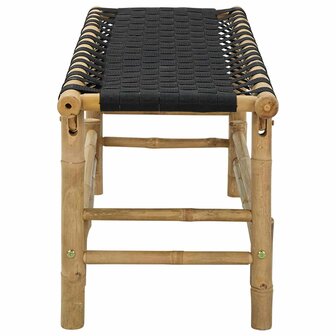 Tuinbank Naturel 110 x 38 x 40 cm Bamboe 4