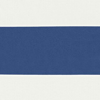 Balkonscherm Blauw en Wit 110 x 300 cm Oxford Stof 7