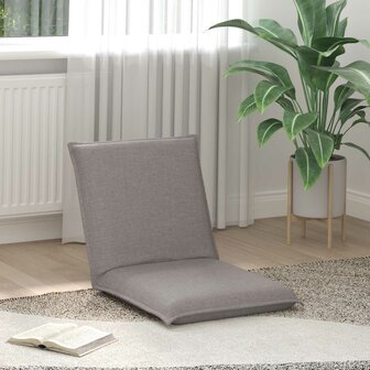 Vloerstoel Taupe 54 x 64 x 59 cm Stof 1