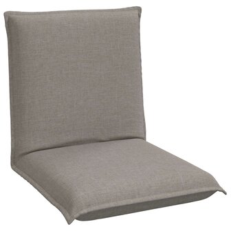 Vloerstoel Taupe 54 x 64 x 59 cm Stof 2