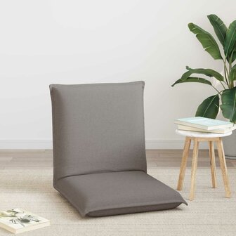Vloerstoel Taupe 54 x 64 x 59 cm Stof 3