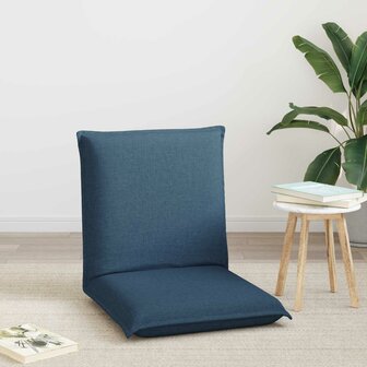 Vloerstoel Blauw 54 x 64 x 59 cm Stof 3