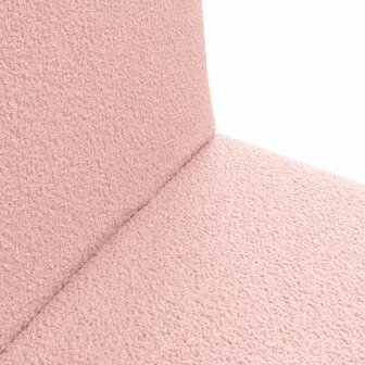 Vloerstoel Roze 54 x 64 x 59 cm Schapenstof 7