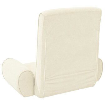 Vloerstoel Cr&egrave;me 68 x 51 x 56 cm Grove Fluweel 6