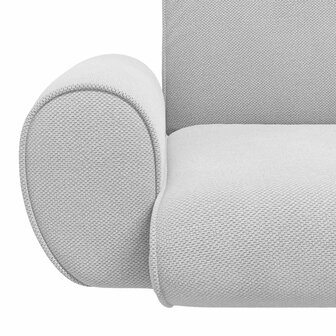 Vloerstoel Lichtgrijs 68 x 51 x 56 cm Grove Fluweel 7