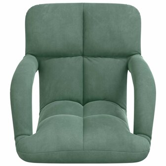 Vloerstoel Zeegroen 58 x 62 x 58 cm Fluweel 4