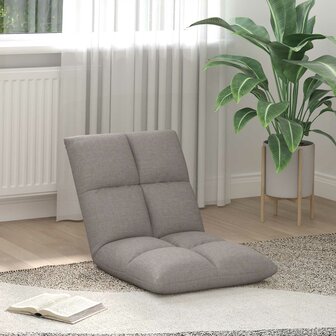 Vloerstoel Taupe 50 x 61 x 57 cm Stof 1