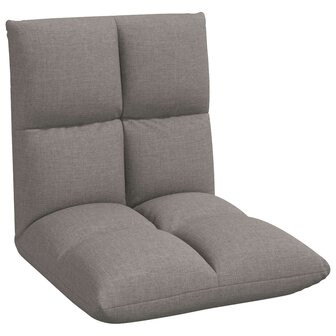Vloerstoel Taupe 50 x 61 x 57 cm Stof 2