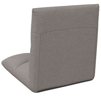 Vloerstoel Taupe 50 x 61 x 57 cm Stof 6