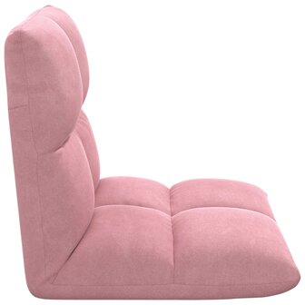 Vloerstoel Roze 50 x 61 x 57 cm Fluweel 5