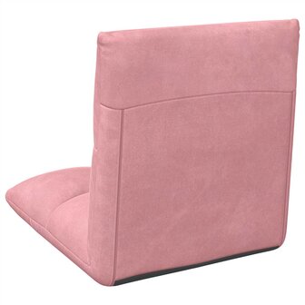 Vloerstoel Roze 50 x 61 x 57 cm Fluweel 6