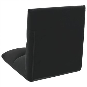 Vloerstoel Zwart 50 x 61 x 57 cm Fluweel 6