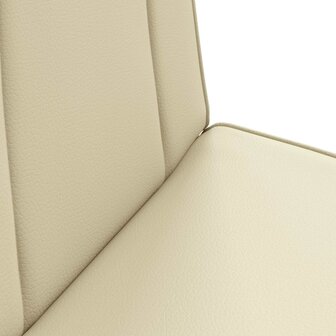 Vloerstoel Cr&egrave;me 50 x 73 x 60 cm Nep Leer 7