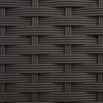 Verhoogde tuinbak met Trellis en Dak Bruin 124 x 40 x 126 cm PP 7