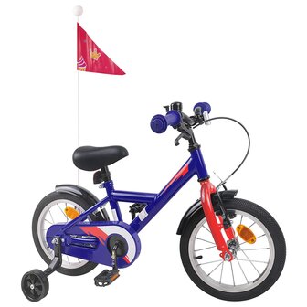 Kinderfiets 12 Inch voor 2-4 jaar oud Donkerblauw 2