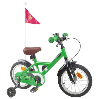 Kinderfiets 12 Inch voor 2-4 jaar oud Groen 2