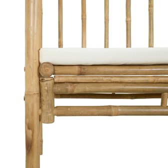 Tuinboog met Bank Naturel 115 x 50 x 205 cm Bamboe 7