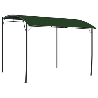 Prieel 3 x 3 x 2,55 m Groen Stof en Aluminium 180 1